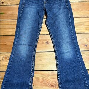 Silver Jeans Dark Blue Flare Women's Jeans